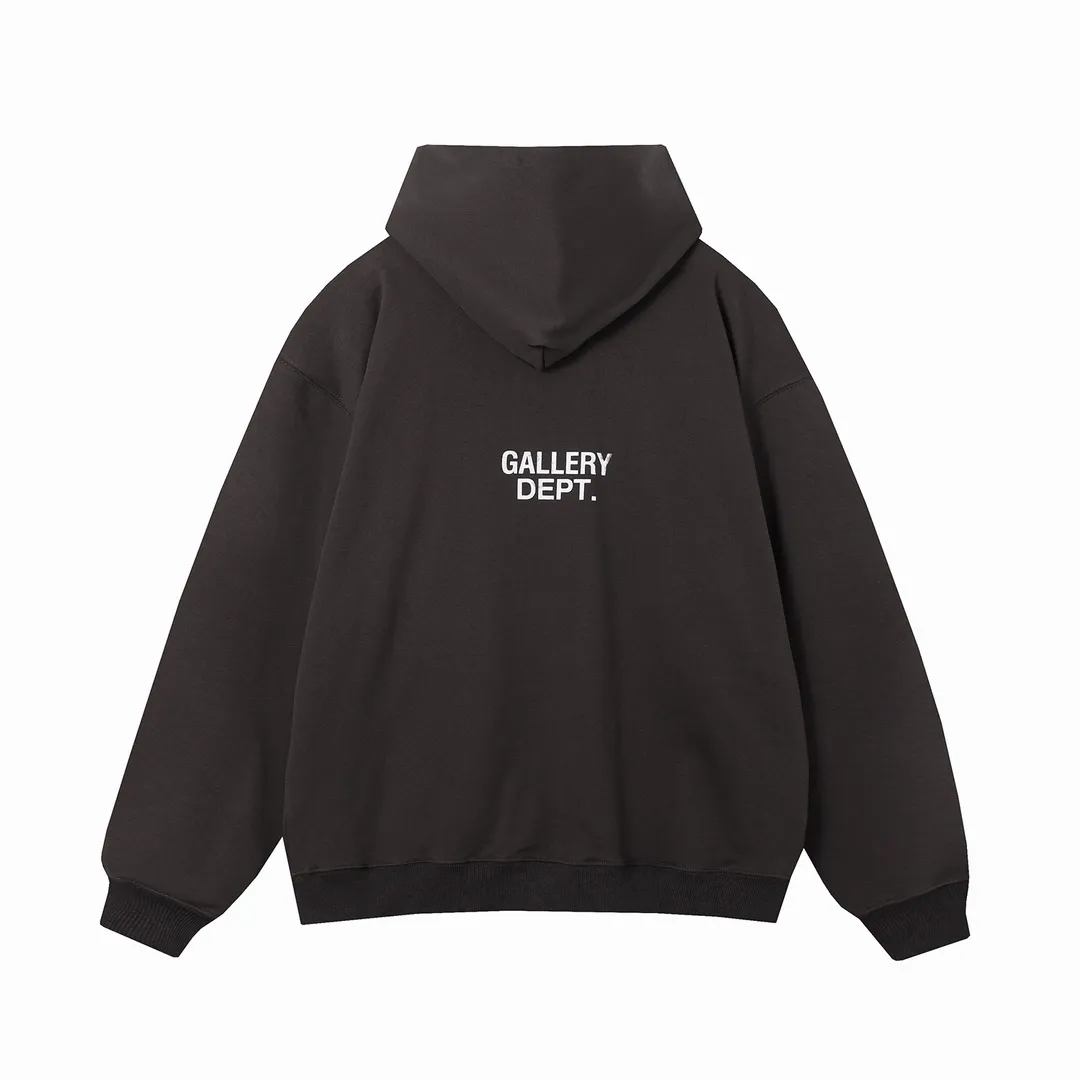 GALLERY DEPT. Autumn new hooded sweatshirt Style number: D3077P210 Color: Gray green Size: S M L XL
